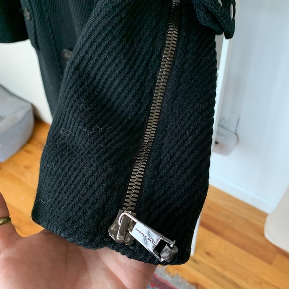 Andrew Marc • Tailored double breasted long coat - Picture 10 of 16